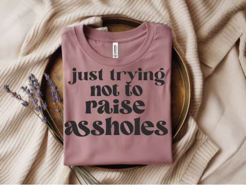 Just Trying Not to Raise Assholes