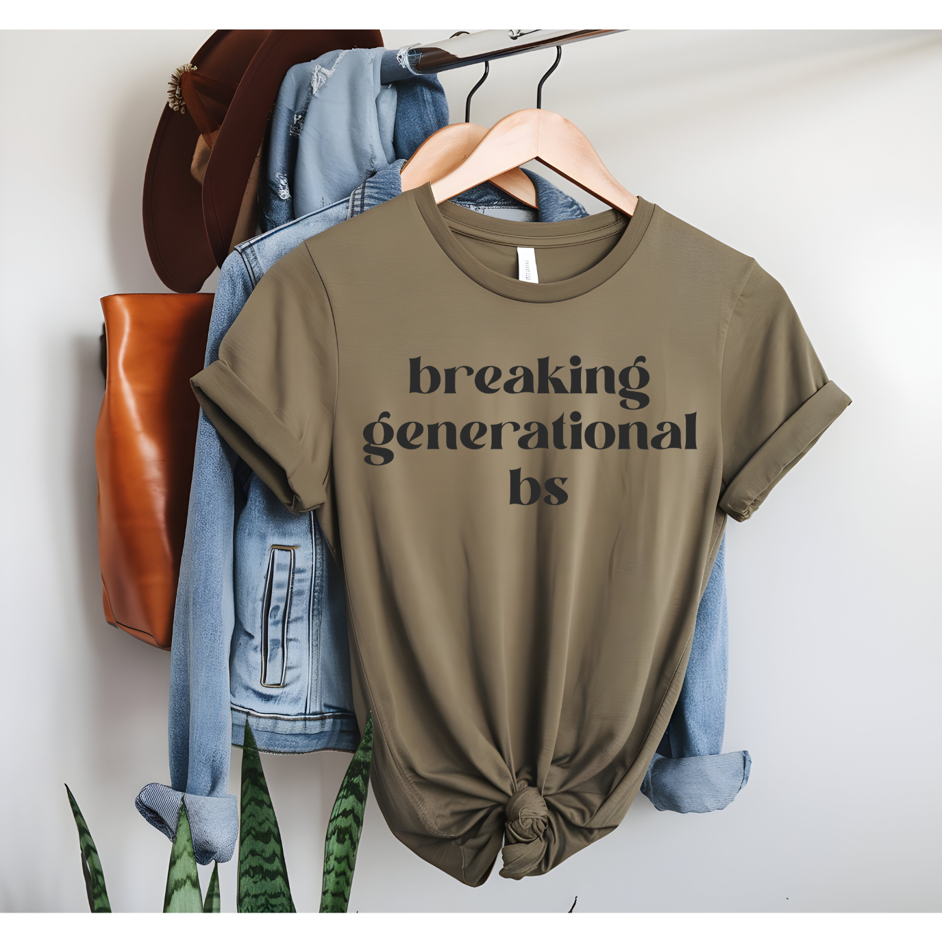 “Breaking Generational BS” Unisex Tee