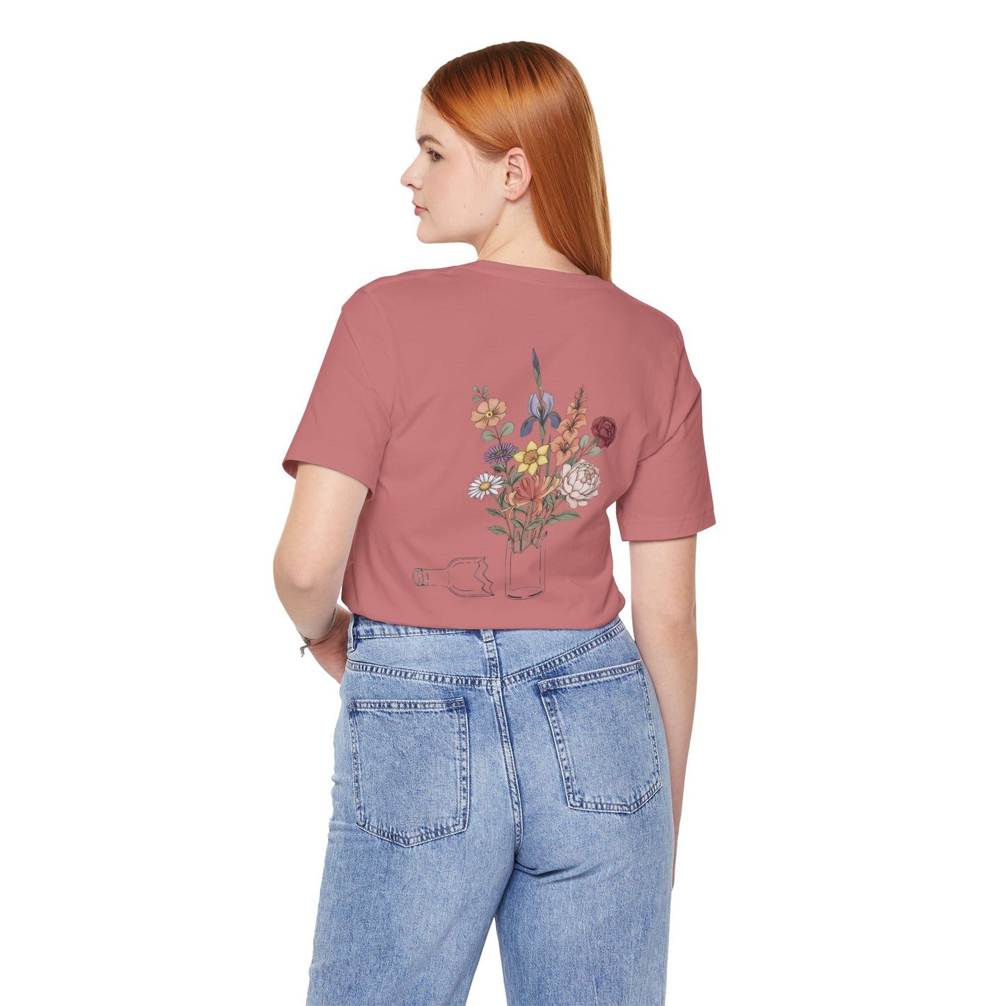 Bloom Where The Bottle Broke Tee
