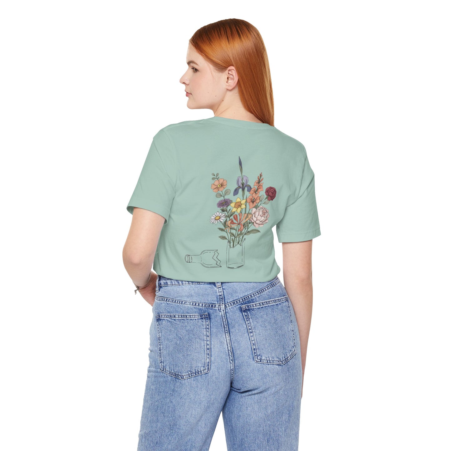 Bloom Where The Bottle Broke Tee