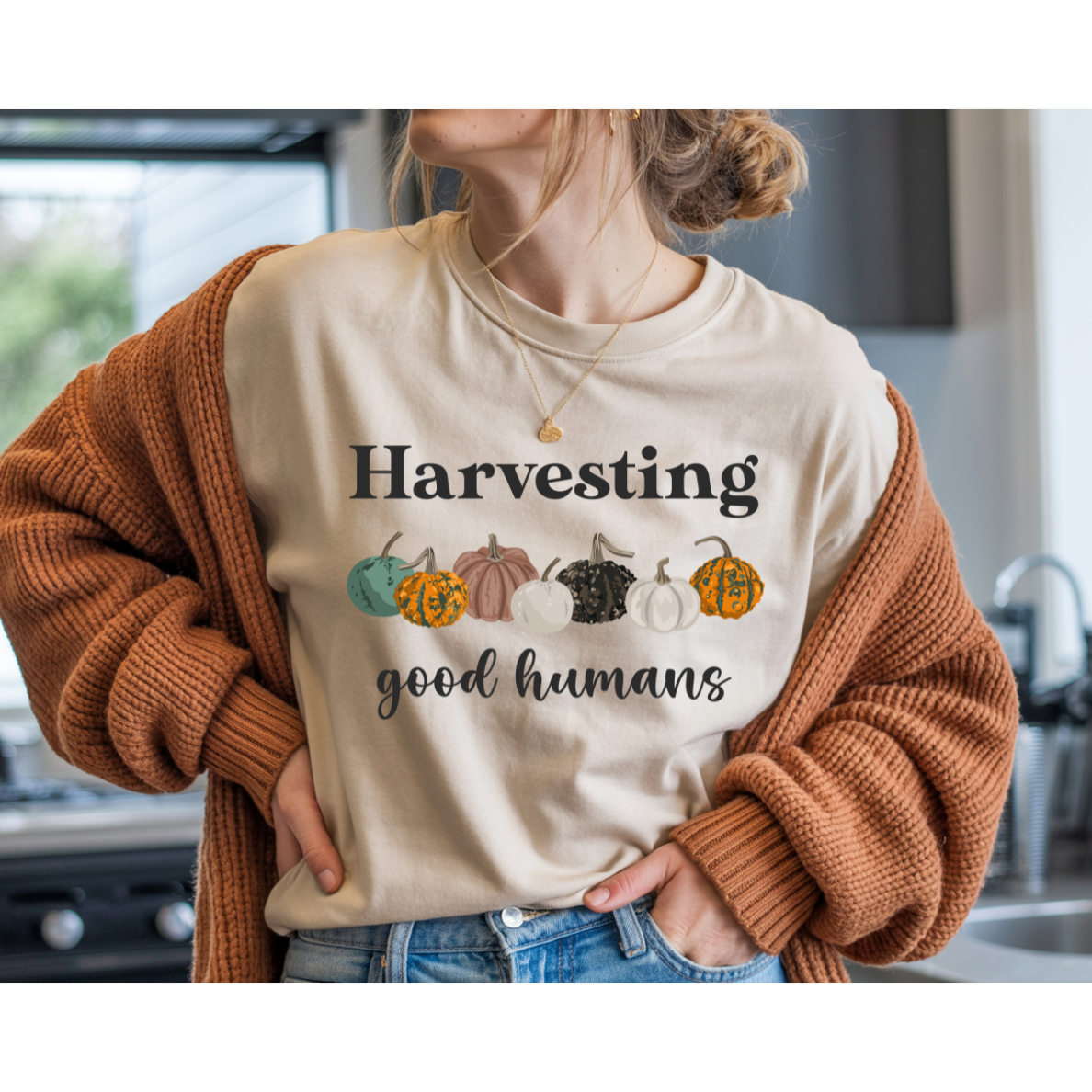 FALL Collection Harvesting Good Humans Unisex Tee