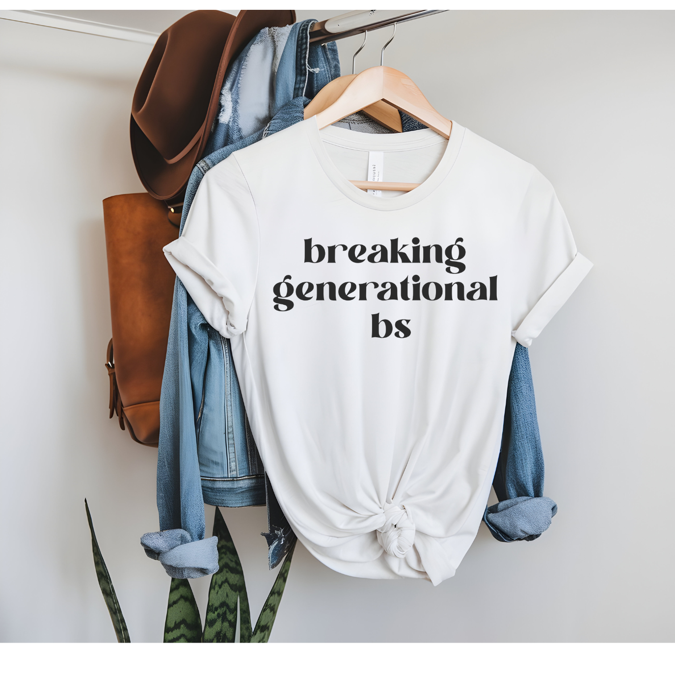 “Breaking Generational BS” Unisex Tee