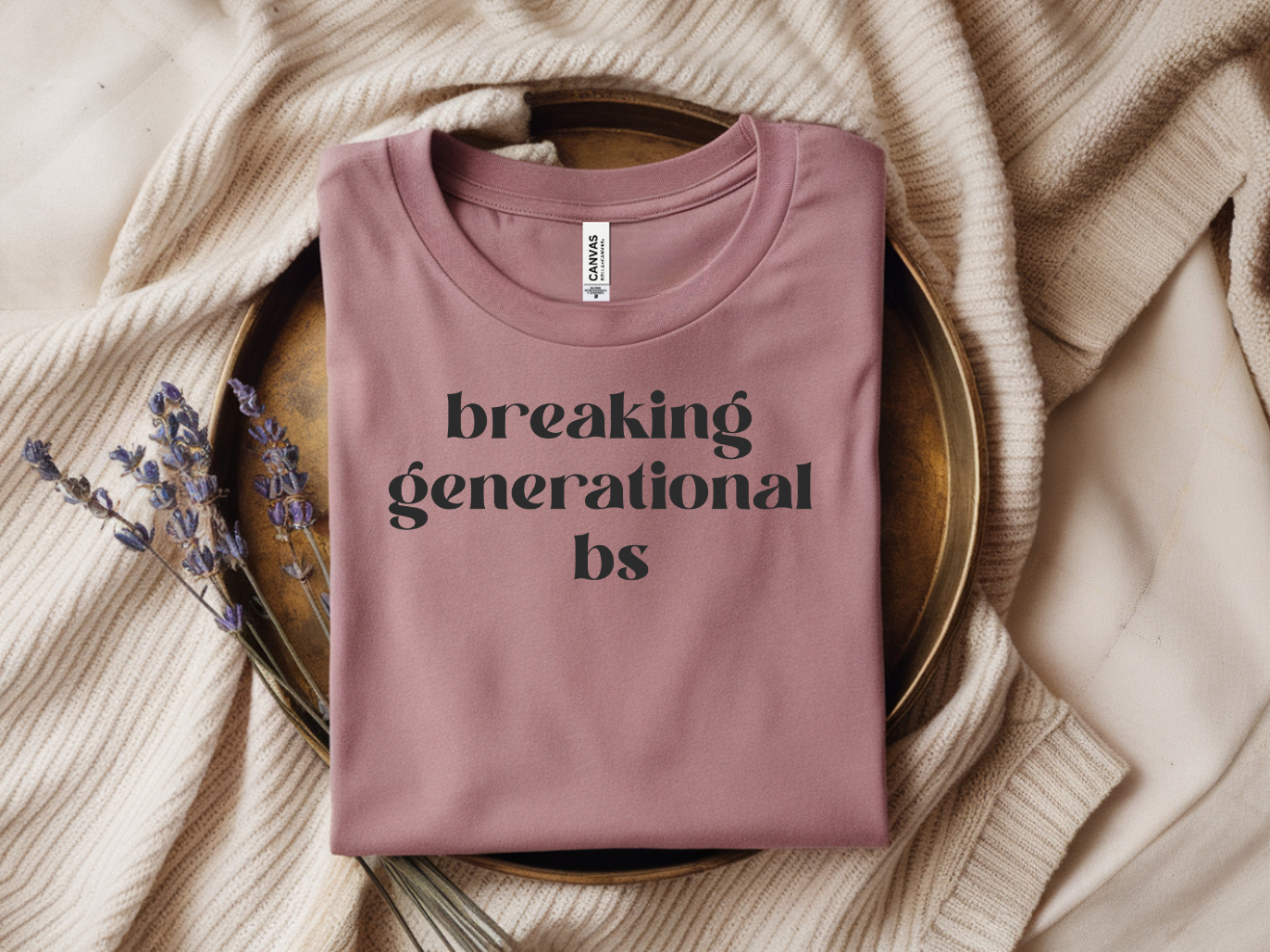 “Breaking Generational BS” Unisex Tee
