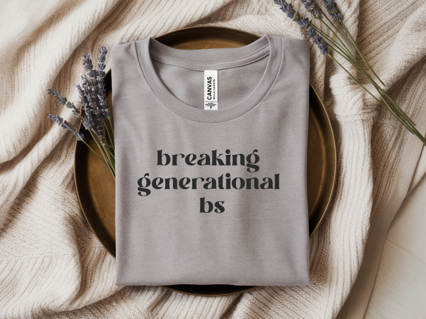 “Breaking Generational BS” Unisex Tee