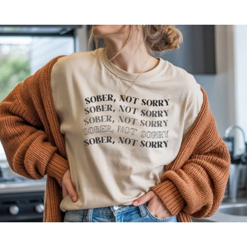Sober Not Sorry Tee | Unisex T-Shirt