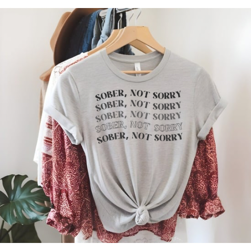 Sober Not Sorry Tee | Unisex T-Shirt