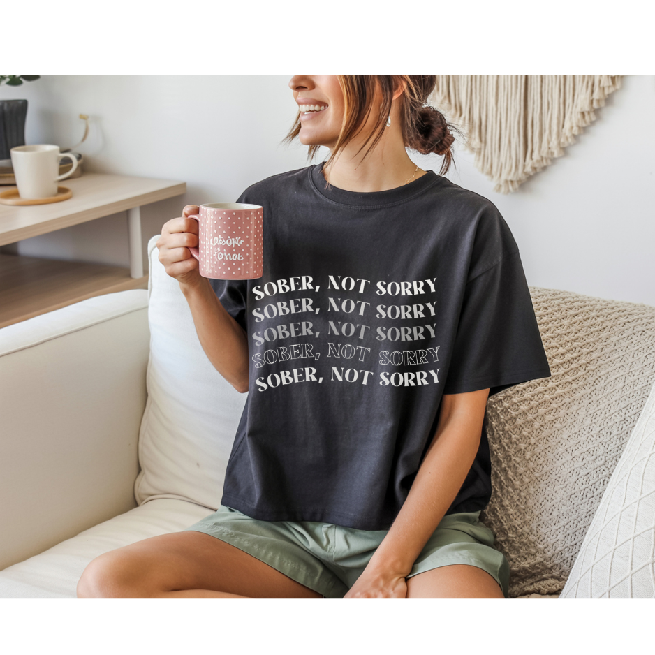 Sober Not Sorry Tee | Unisex T-Shirt