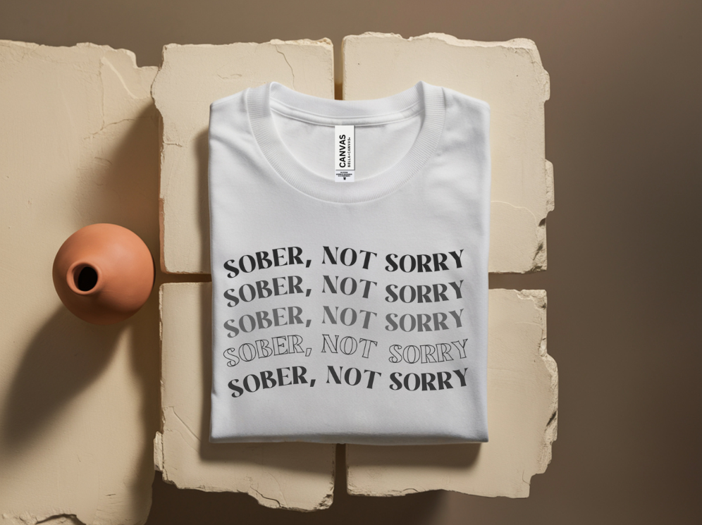 Sober Not Sorry Tee | Unisex T-Shirt